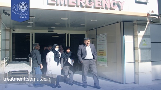 بازدید معاون درمان دانشگاه از بیمارستان مهدیه 